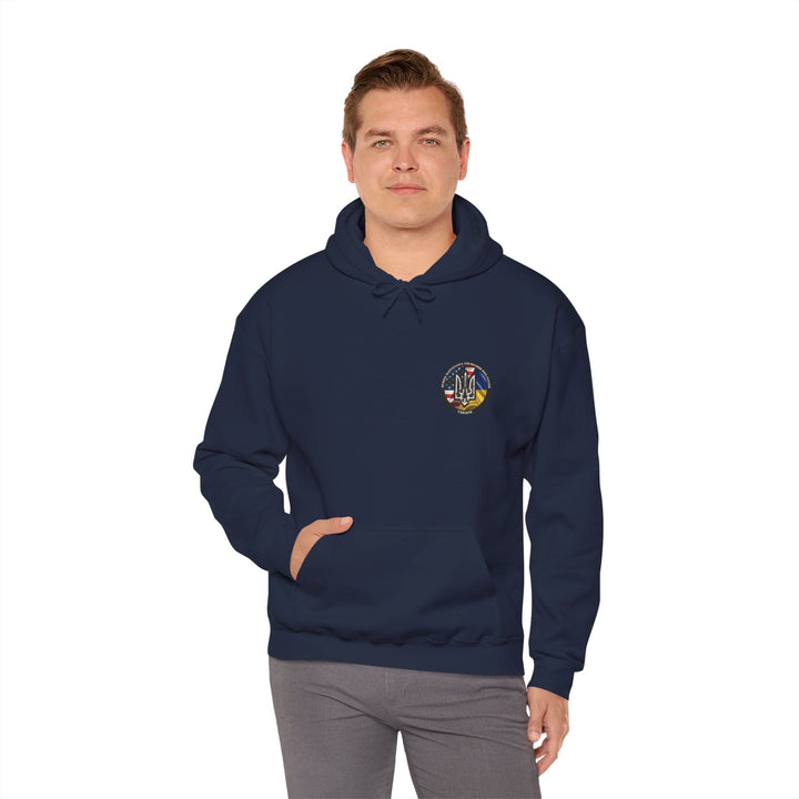 Ukraine Support Hoodie — RDCU US/UKRAINE Design