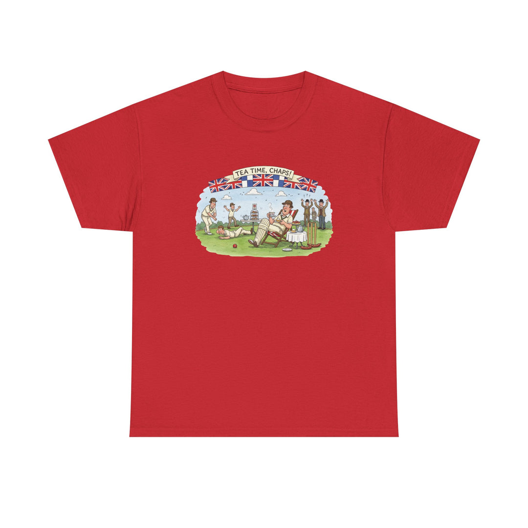 Cricket Tea Time Graphic T-Shirt for Fans