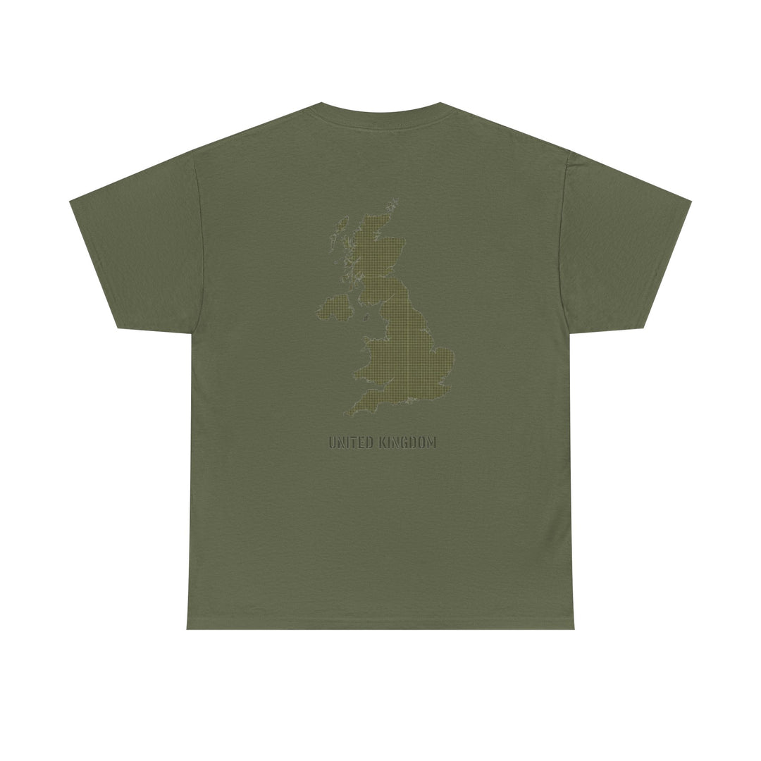United Kingdom Map Tee — "GALLUS" Streetwear Graphic T-Shirt