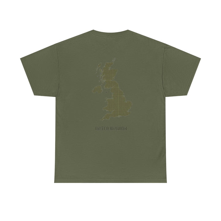United Kingdom Map Tee — "GALLUS" Streetwear Graphic T-Shirt