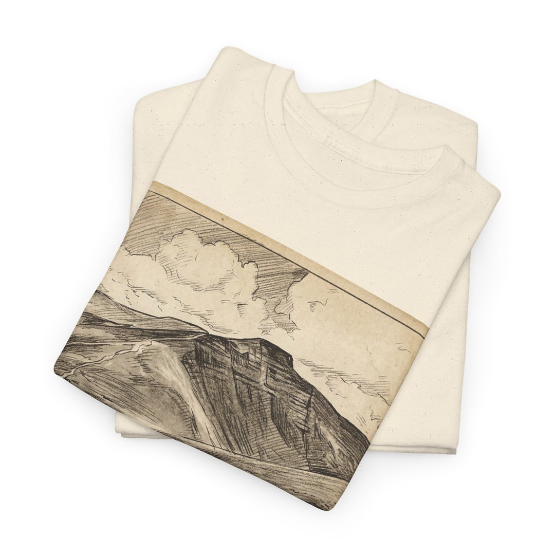 Pen y Fan Summit Coordinates T-Shirt — Vintage Mountain Peak Tee