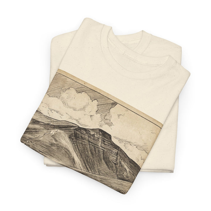 Pen y Fan Summit Coordinates T-Shirt — Vintage Mountain Peak Tee