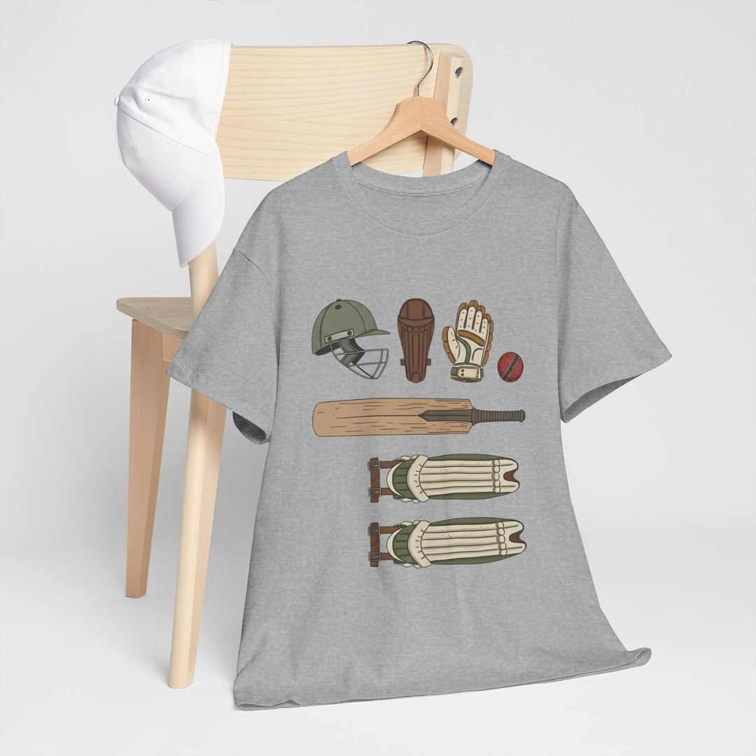 Cricket Gear Tee | Cricket Graphic T-Shirt