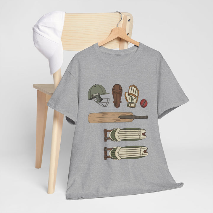 Cricket Gear Tee | Cricket Graphic T-Shirt