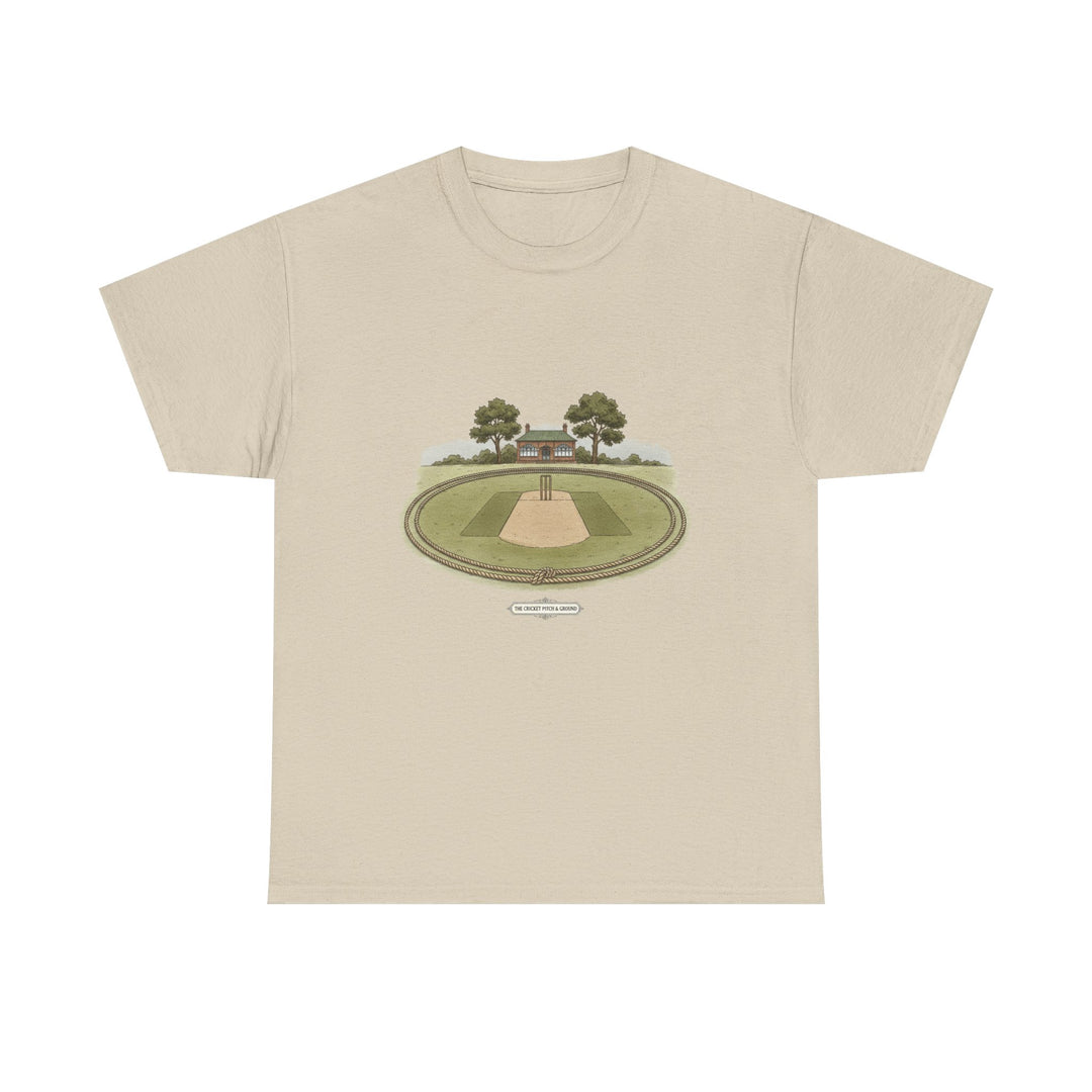 Cricket Ground Graphic T-Shirt for Players