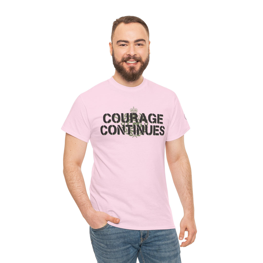 Pink t-shirt by S&amp;W Gallus with &
