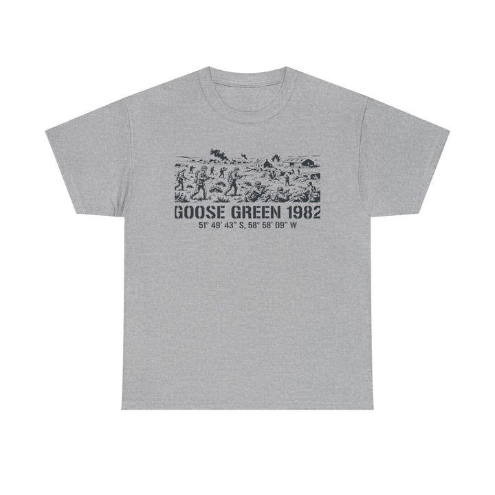 Goose Green 1982 T-Shirt - Falklands War Military Heritage Graphic