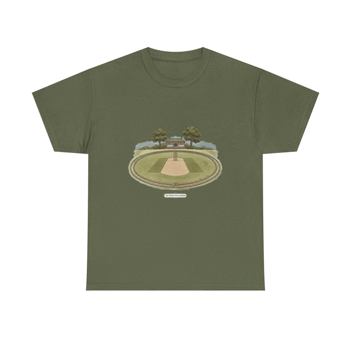 Cricket Ground Graphic T-Shirt for Players