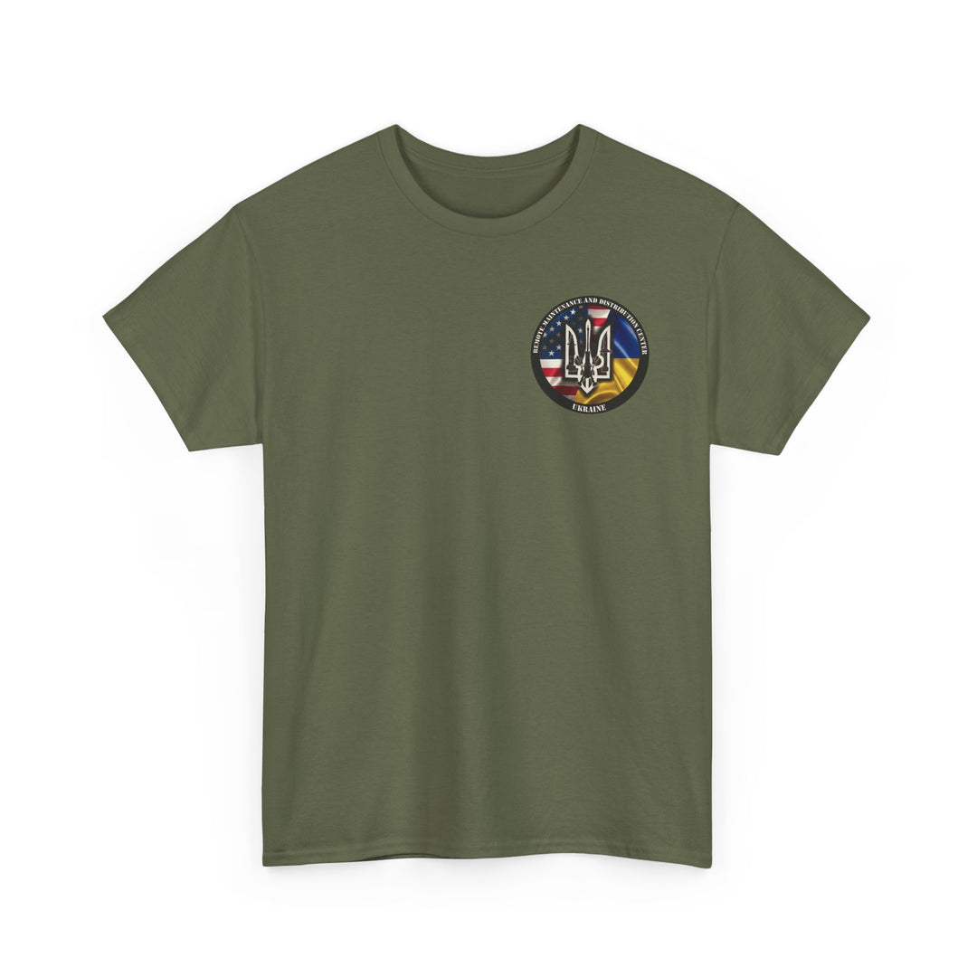 Bradley Ukraine Tank Patch T‑Shirt — Military Emblem Tee