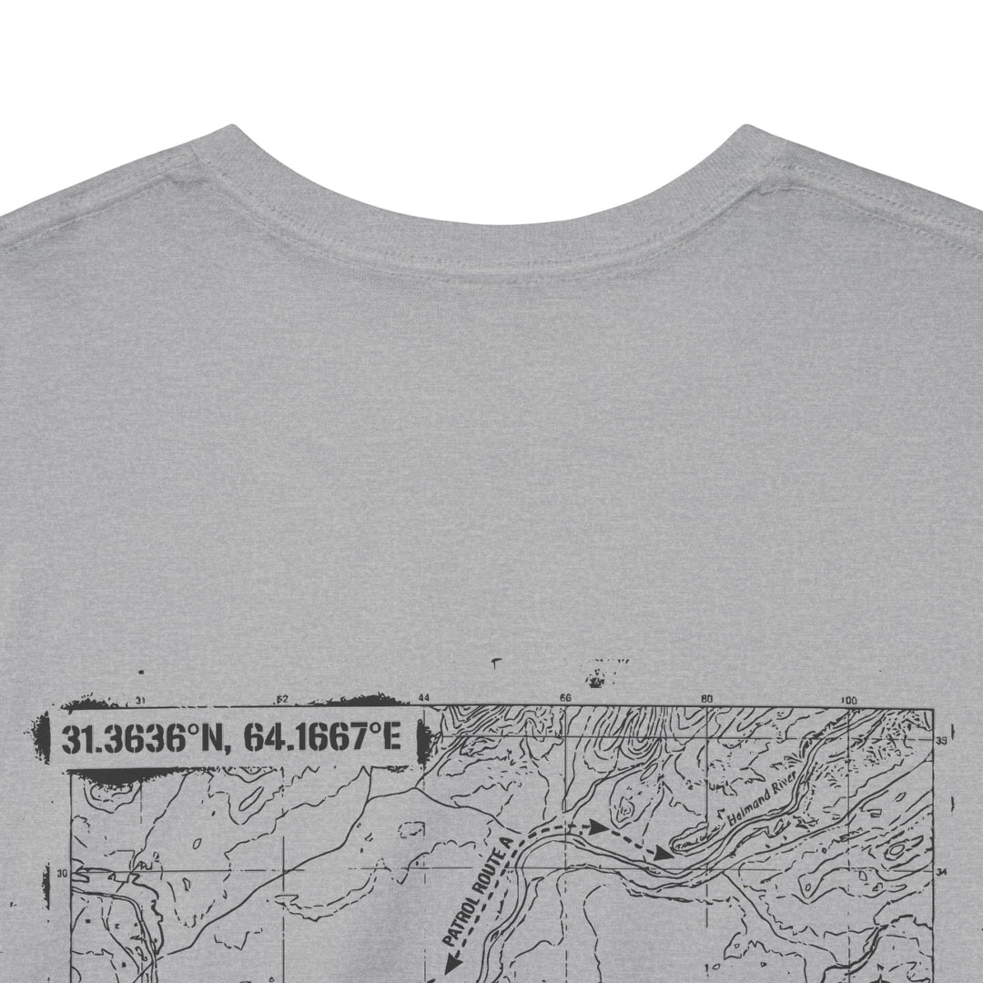 Operation HERRICK Helmand Province Map T-Shirt — Afghanistan Heritage — alternate product image 8