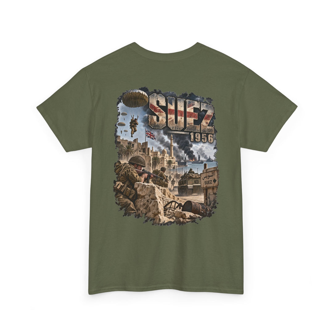 Suez 1956 Vintage Military Graphic Tee