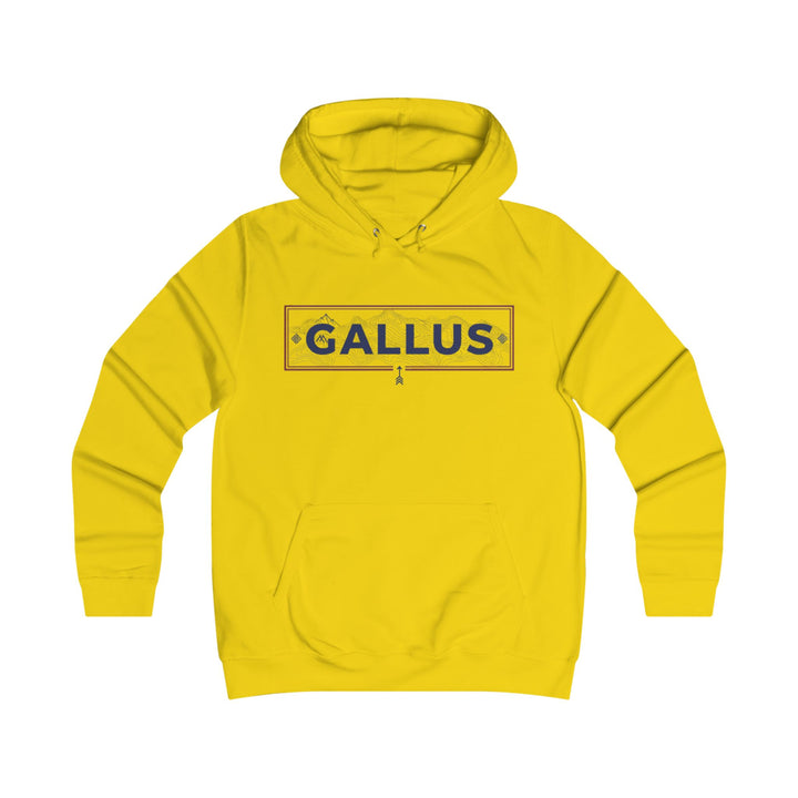 Spain Map College Hoodie — Gallus Vintage Campus Pullover