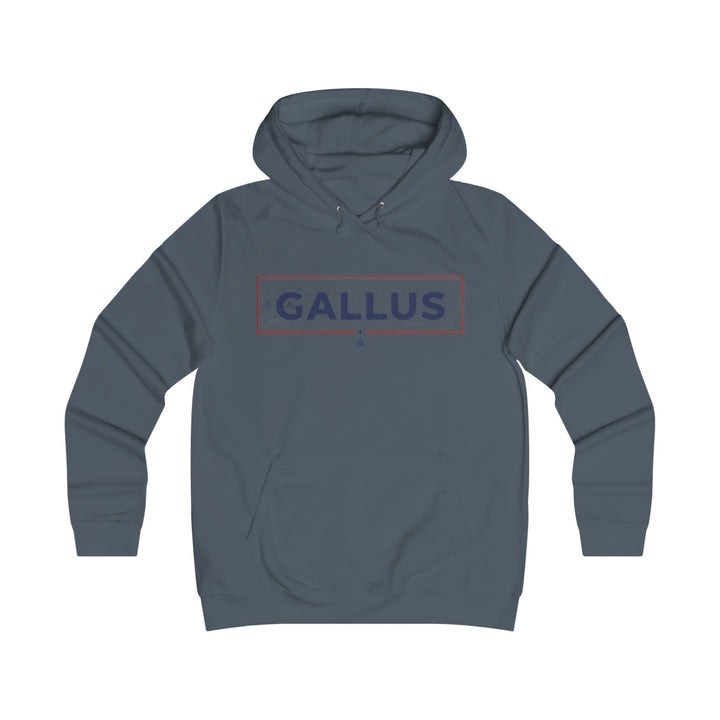 Spain Map College Hoodie — Gallus Vintage Campus Pullover