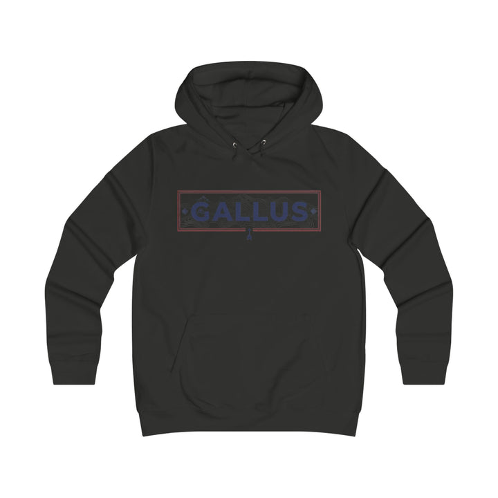Spain Map College Hoodie — Gallus Vintage Campus Pullover