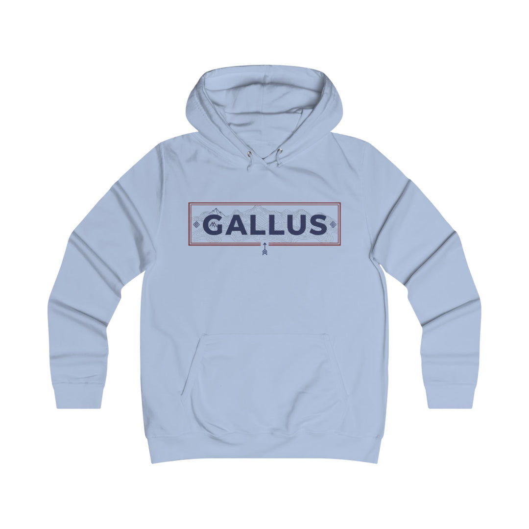 Spain Map College Hoodie — Gallus Vintage Campus Pullover