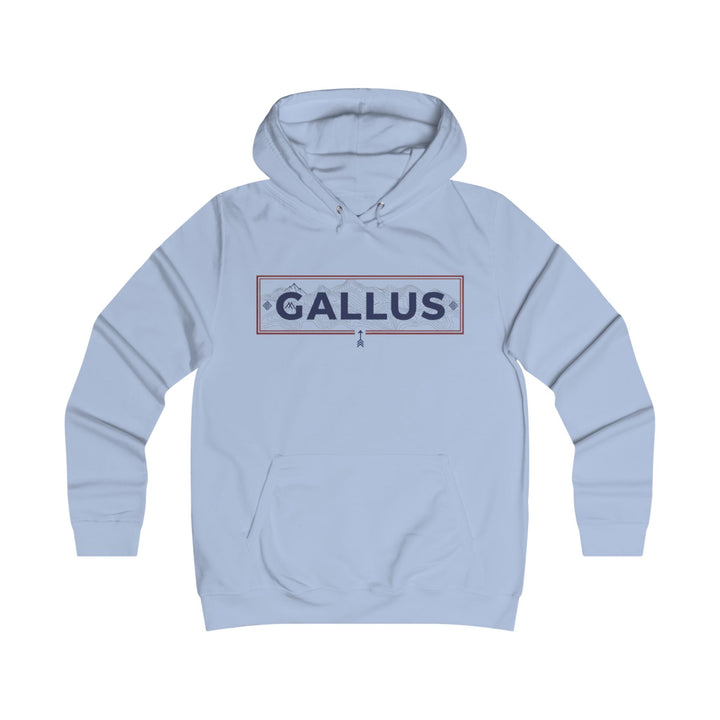 Spain Map College Hoodie — Gallus Vintage Campus Pullover