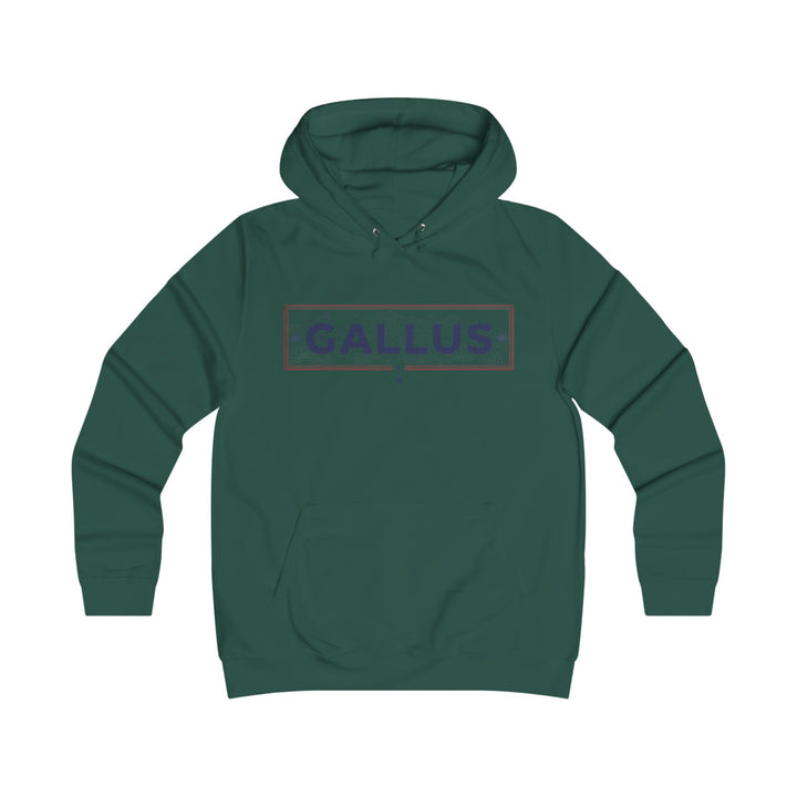 Spain Map College Hoodie — Gallus Vintage Campus Pullover