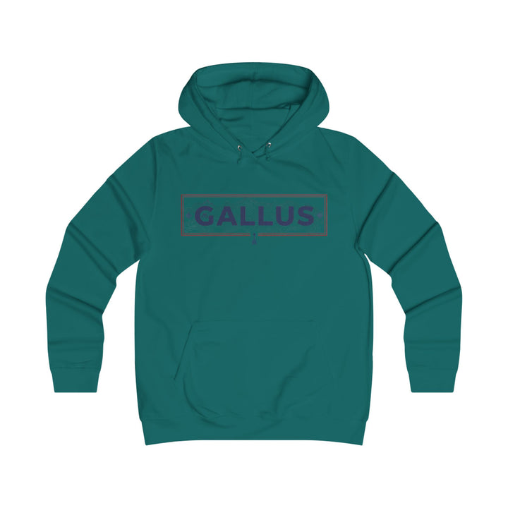 Spain Map College Hoodie — Gallus Vintage Campus Pullover