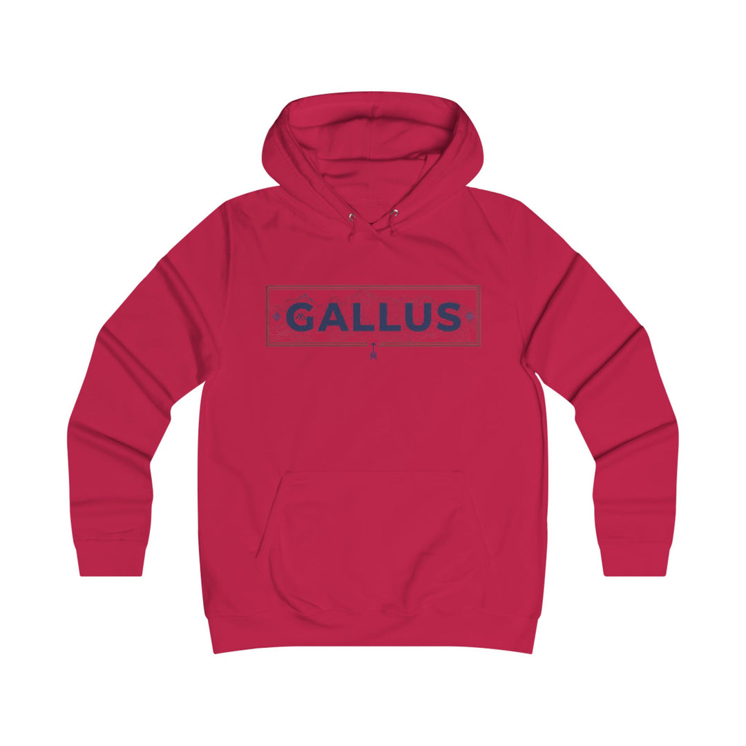 Spain Map College Hoodie — Gallus Vintage Campus Pullover