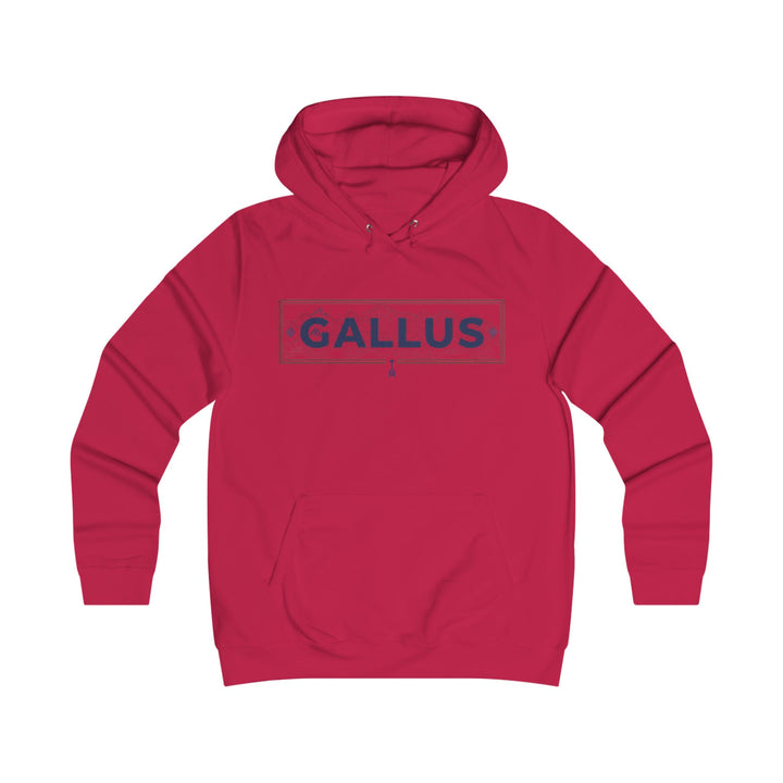 Spain Map College Hoodie — Gallus Vintage Campus Pullover
