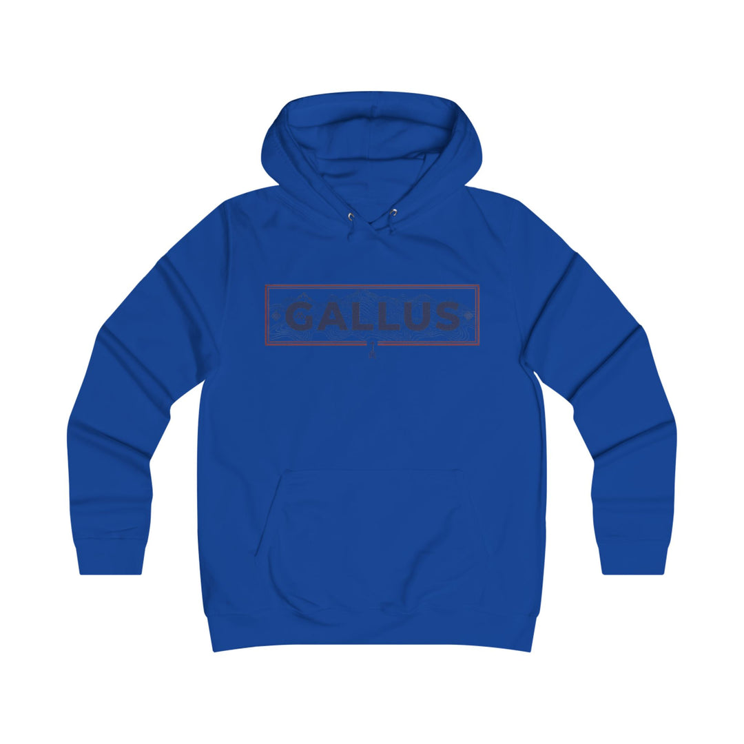 Spain Map College Hoodie — Gallus Vintage Campus Pullover