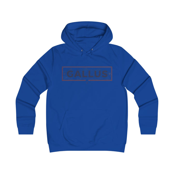 Spain Map College Hoodie — Gallus Vintage Campus Pullover