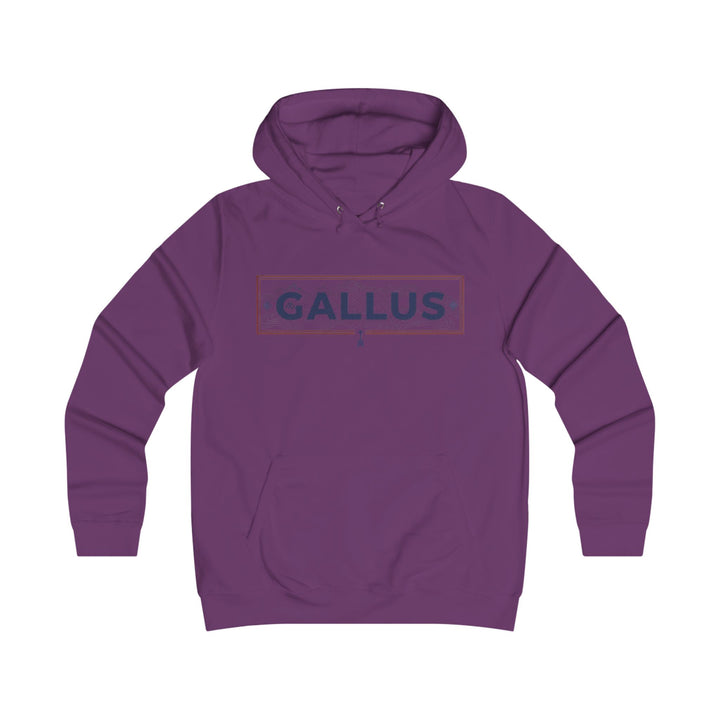 Spain Map College Hoodie — Gallus Vintage Campus Pullover
