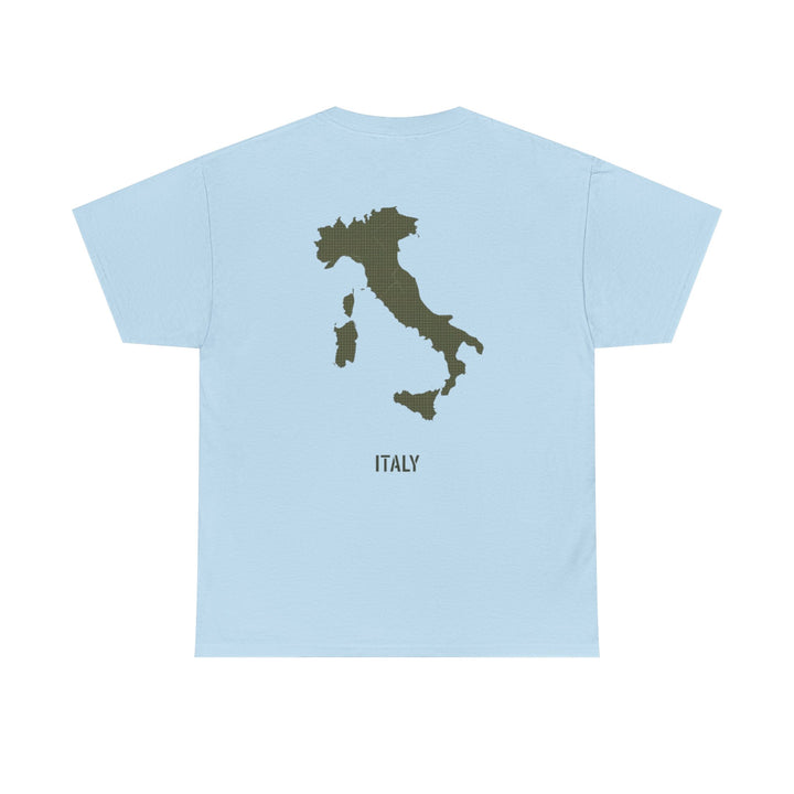Italy Map T‑Shirt — Minimalist Travel Tee with &