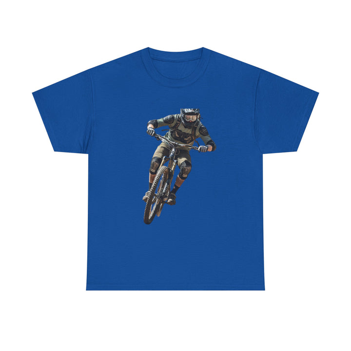 Downhill MTB Rider Graphic Tee