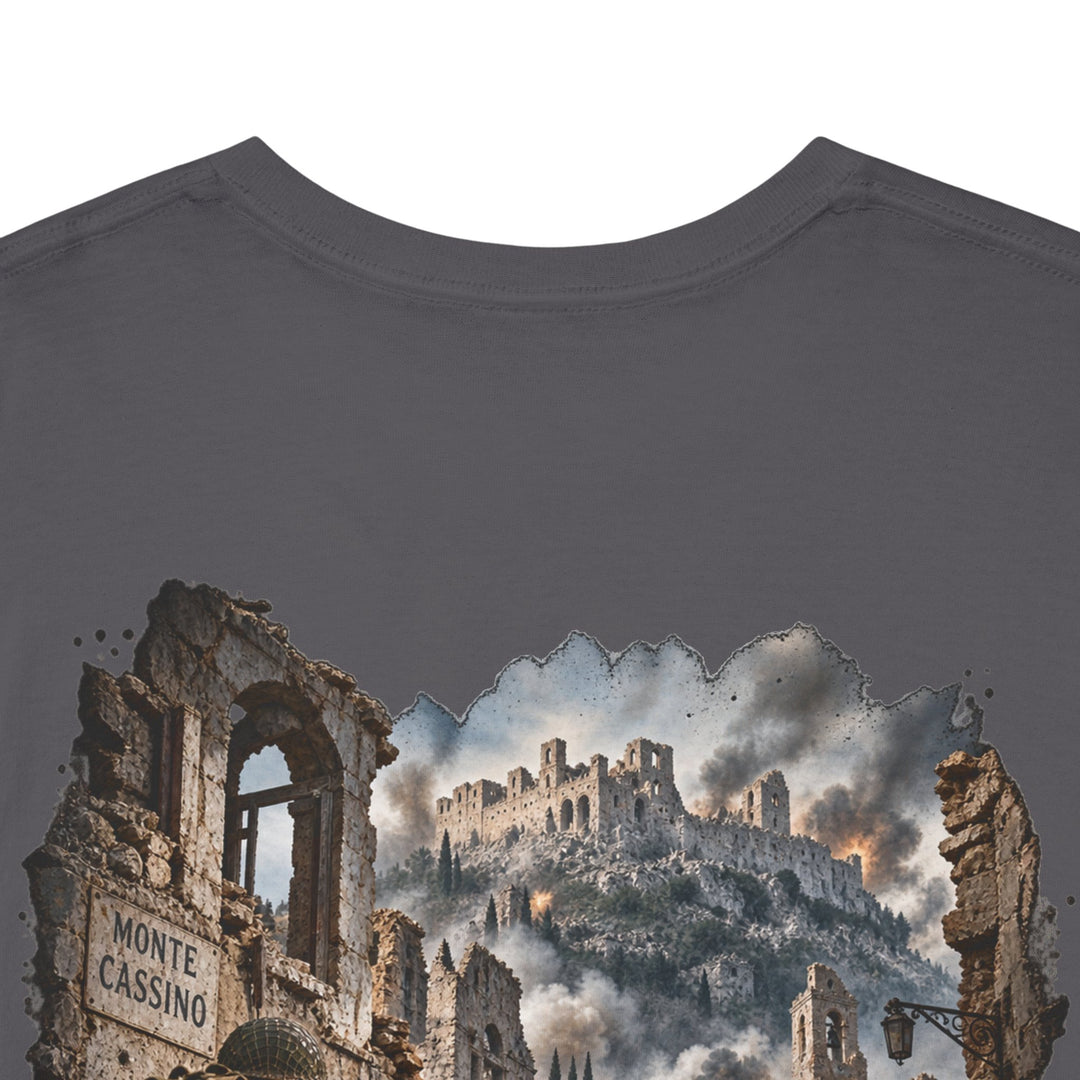 Monte Cassino 1944 Tee — WWII Memorial Graphic T-Shirt