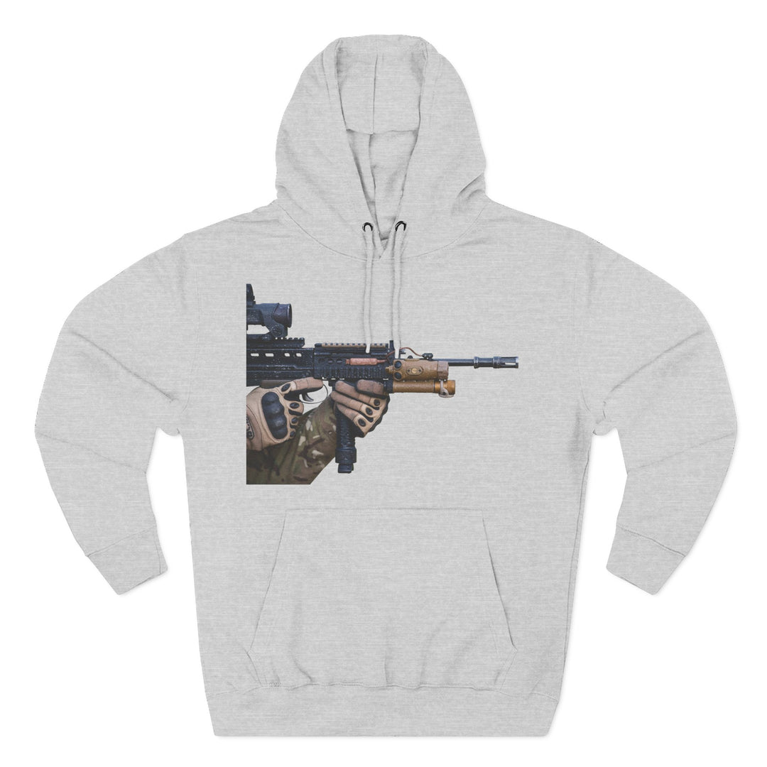 SA80 British Military Rifle Hoodie - Op Herrick Heritage Graphic
