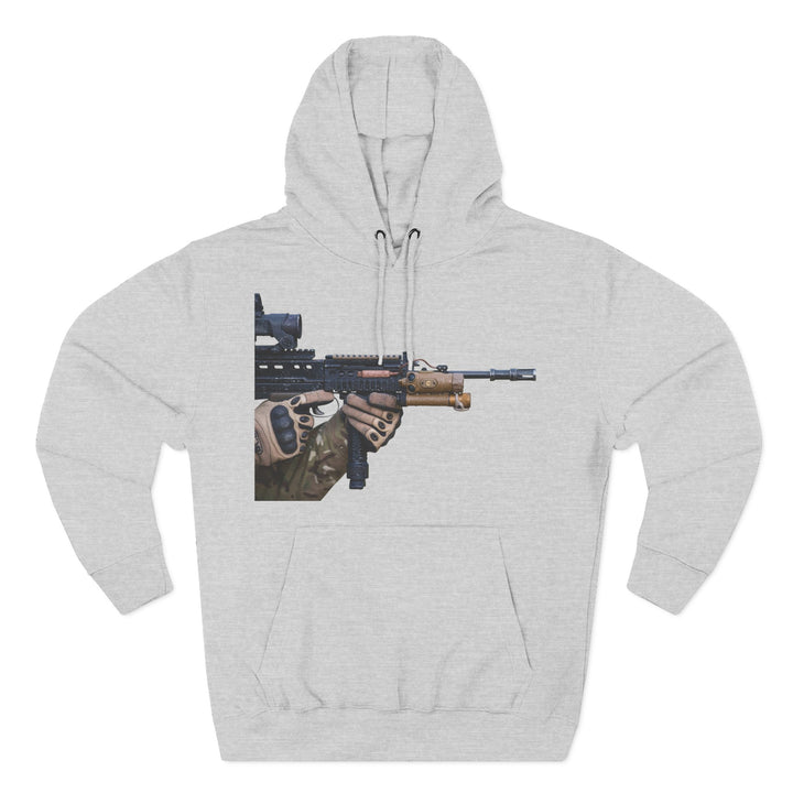 SA80 British Military Rifle Hoodie - Op Herrick Heritage Graphic