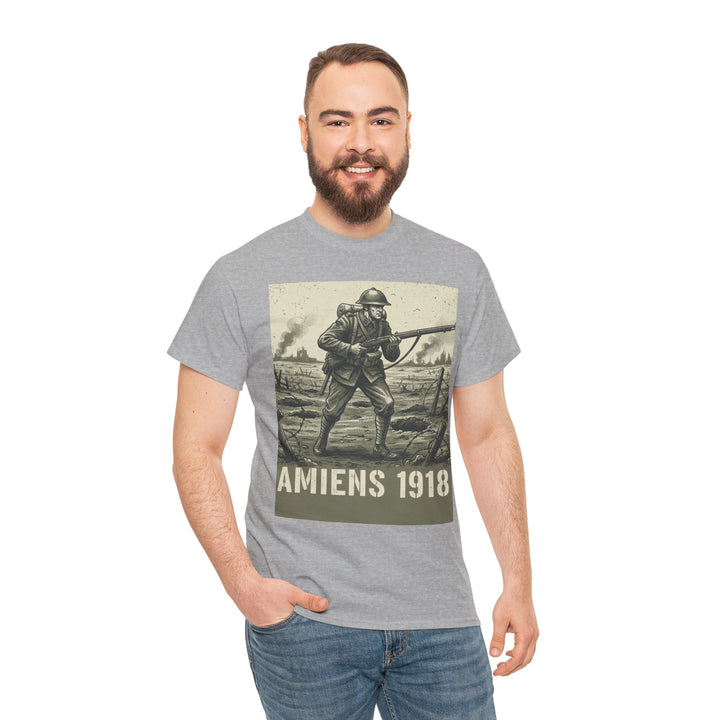 Amiens 1918 T-Shirt — World War I Vintage Soldier Graphic Tee
