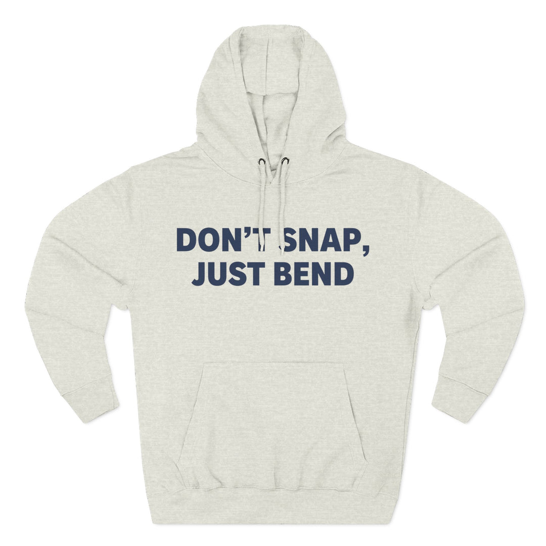 Gray hoodie by S&amp;W Gallus with the phrase "Don&