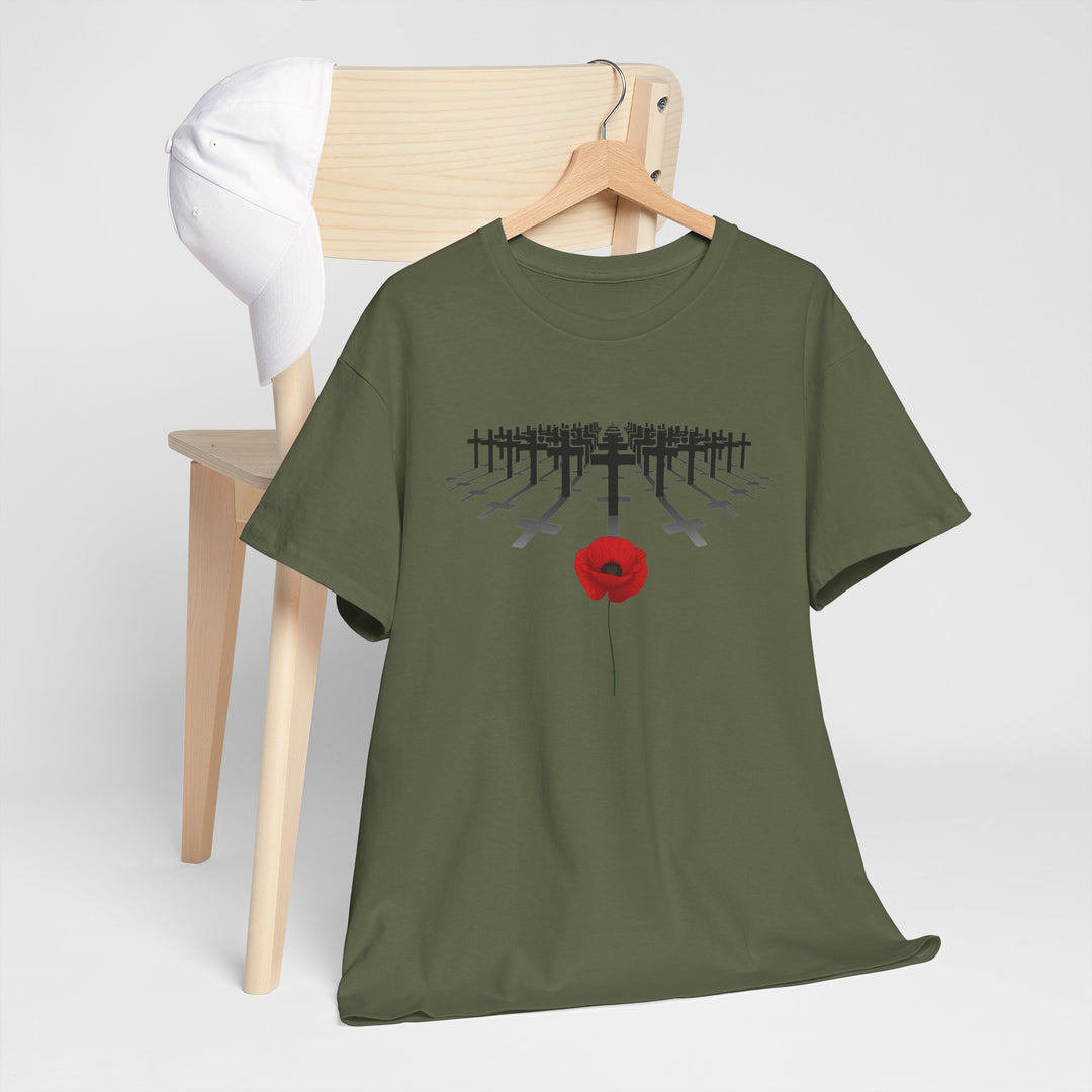 The Silent Field T-Shirt — Great War Heritage Graphic