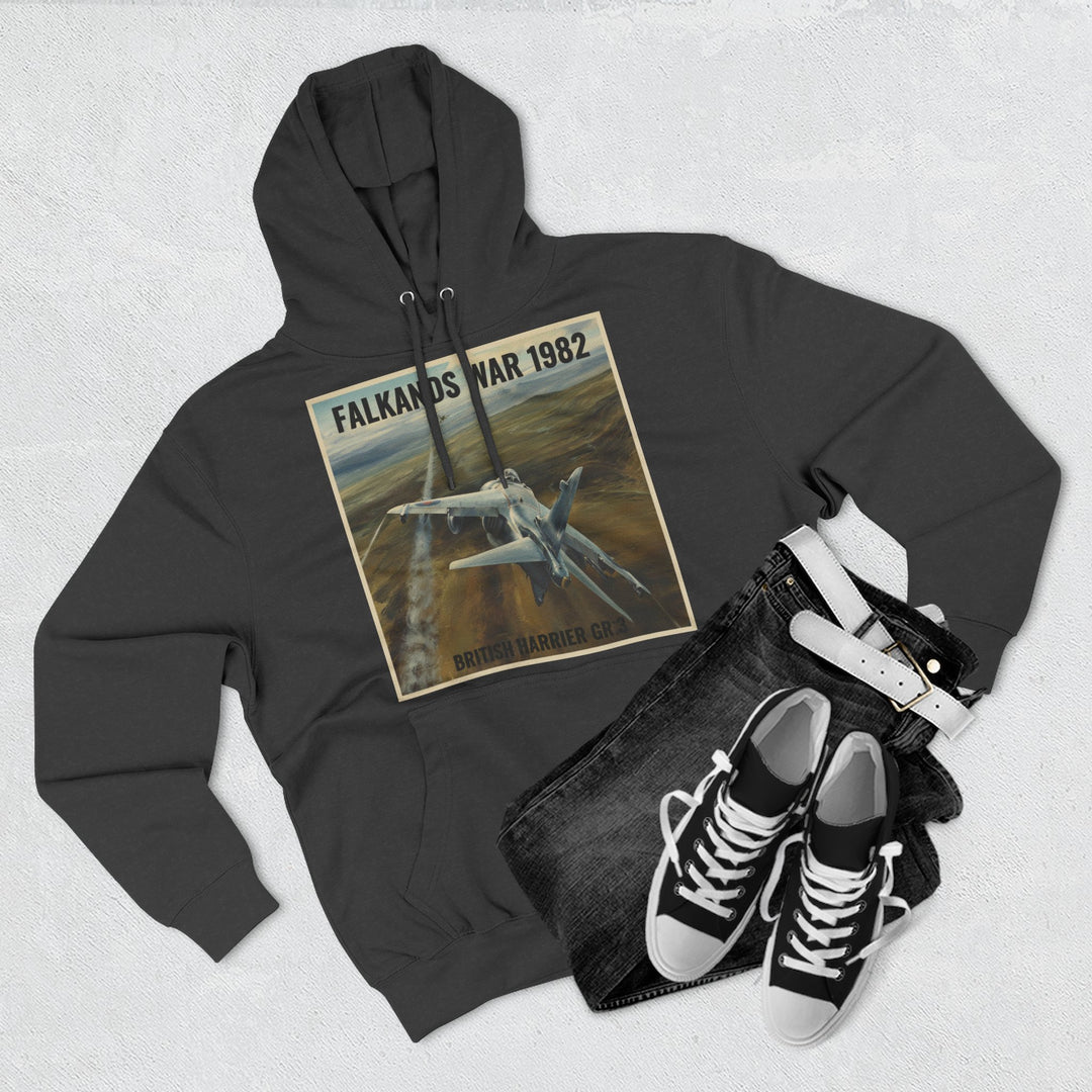 Sea Harrier 1982 Hoodie — Falklands War Naval Aviation Heritage