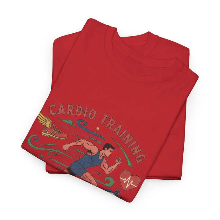 Cardio Training Tee - Fitness Running Workout Shirt