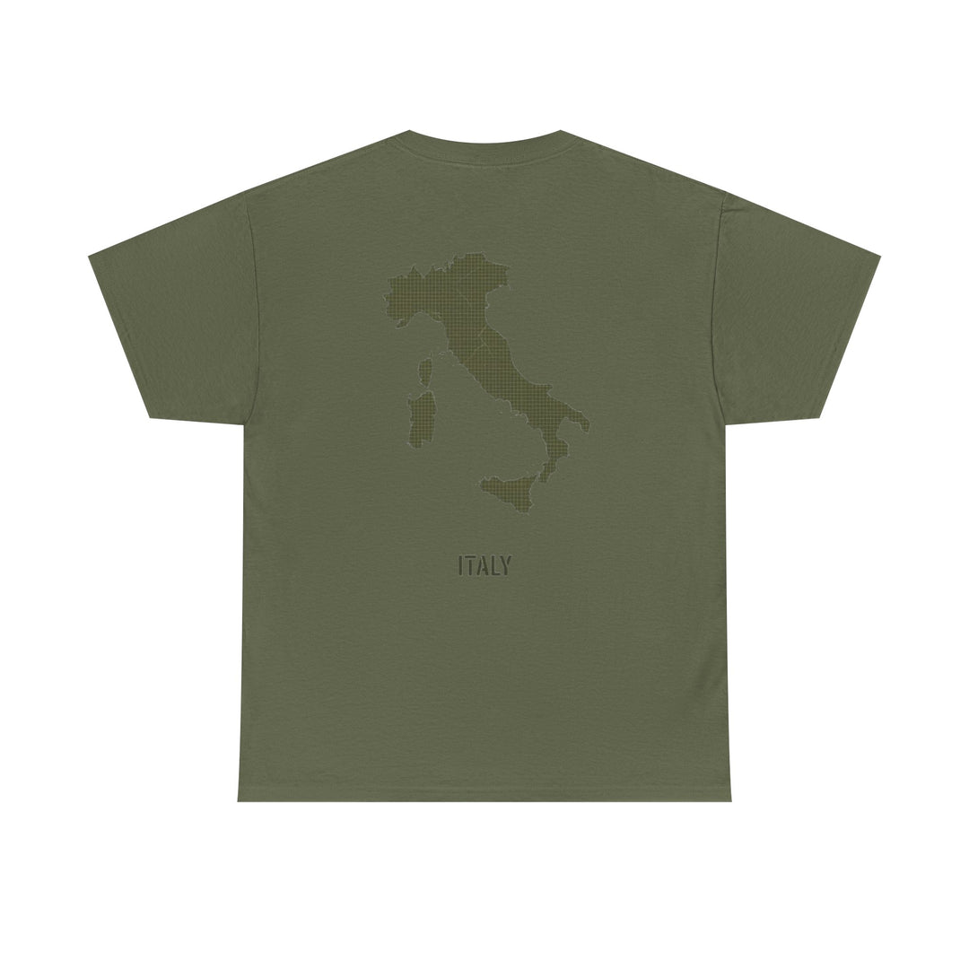 Italy Map T‑Shirt — Minimalist Travel Tee with &