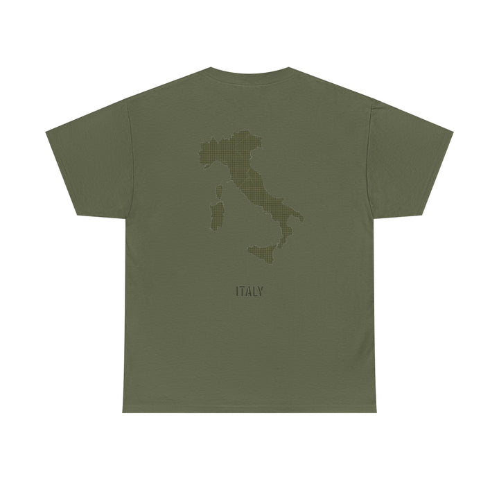 Italy Map T‑Shirt — Minimalist Travel Tee with &