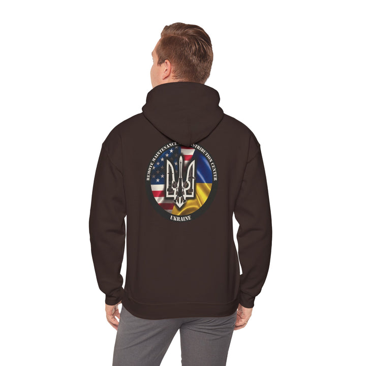 Ukraine Support Hoodie — RDCU US/UKRAINE Design
