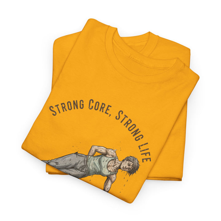 Pilates Fitness Plank Tee – soft, breathable cotton designed for Pilates and core workouts. Comfortable, flexible, and perfect for studio or home sessions.
