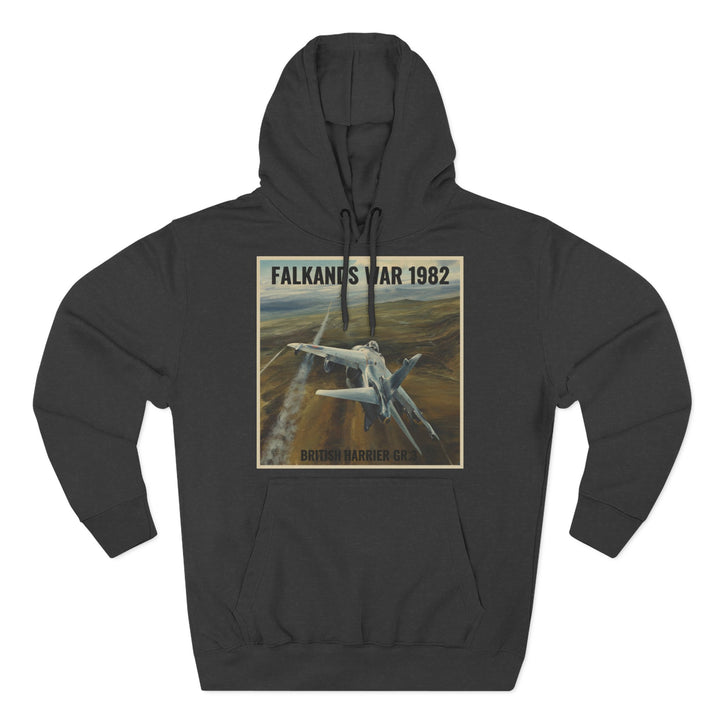 Sea Harrier 1982 Hoodie — Falklands War Naval Aviation Heritage