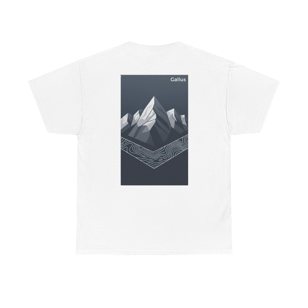 Mountain Graphic Tee — Gallus Logo Adventure T‑Shirt
