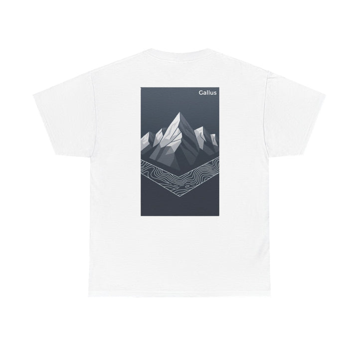 Mountain Graphic Tee — Gallus Logo Adventure T‑Shirt