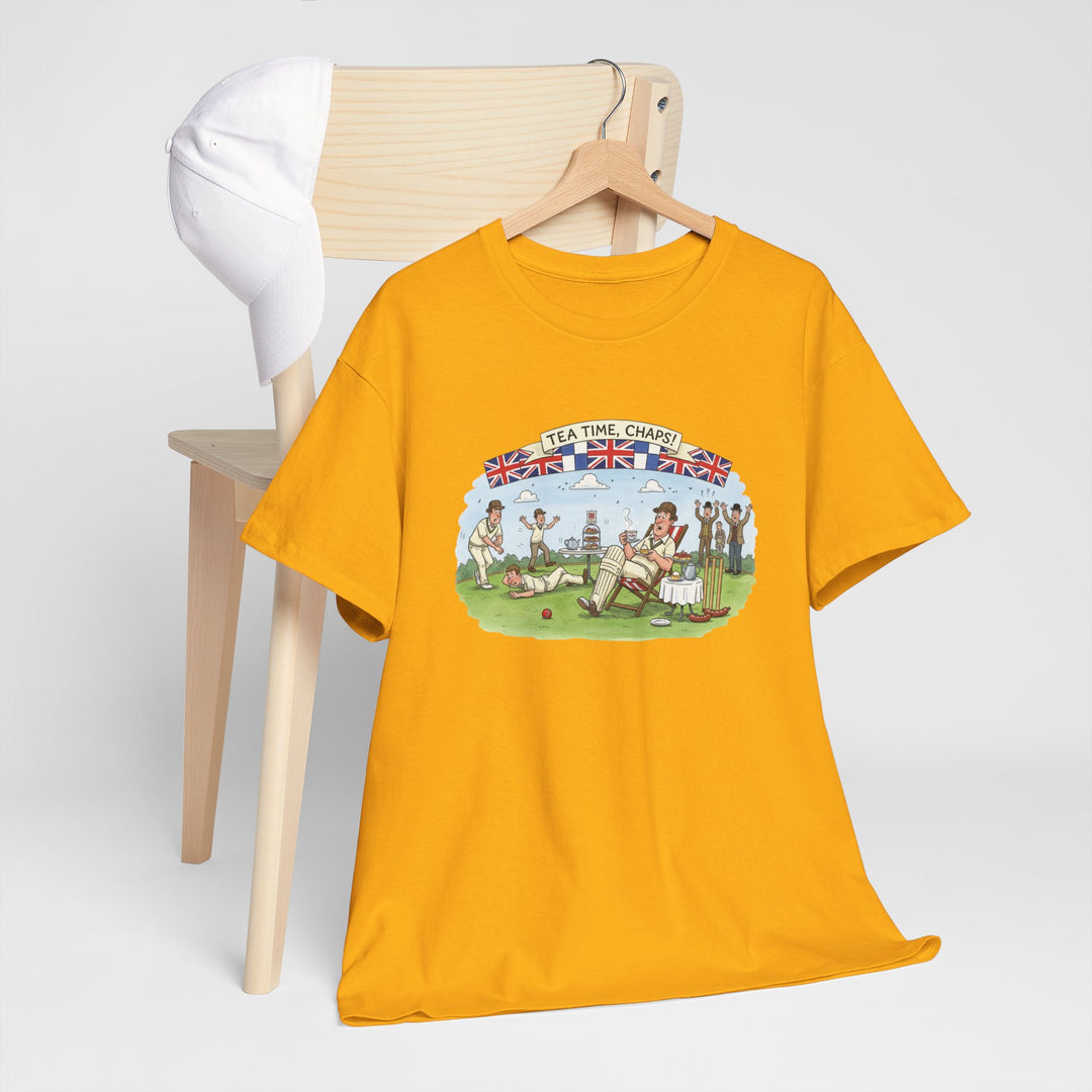 Cricket Tea Time Graphic T-Shirt for Fans