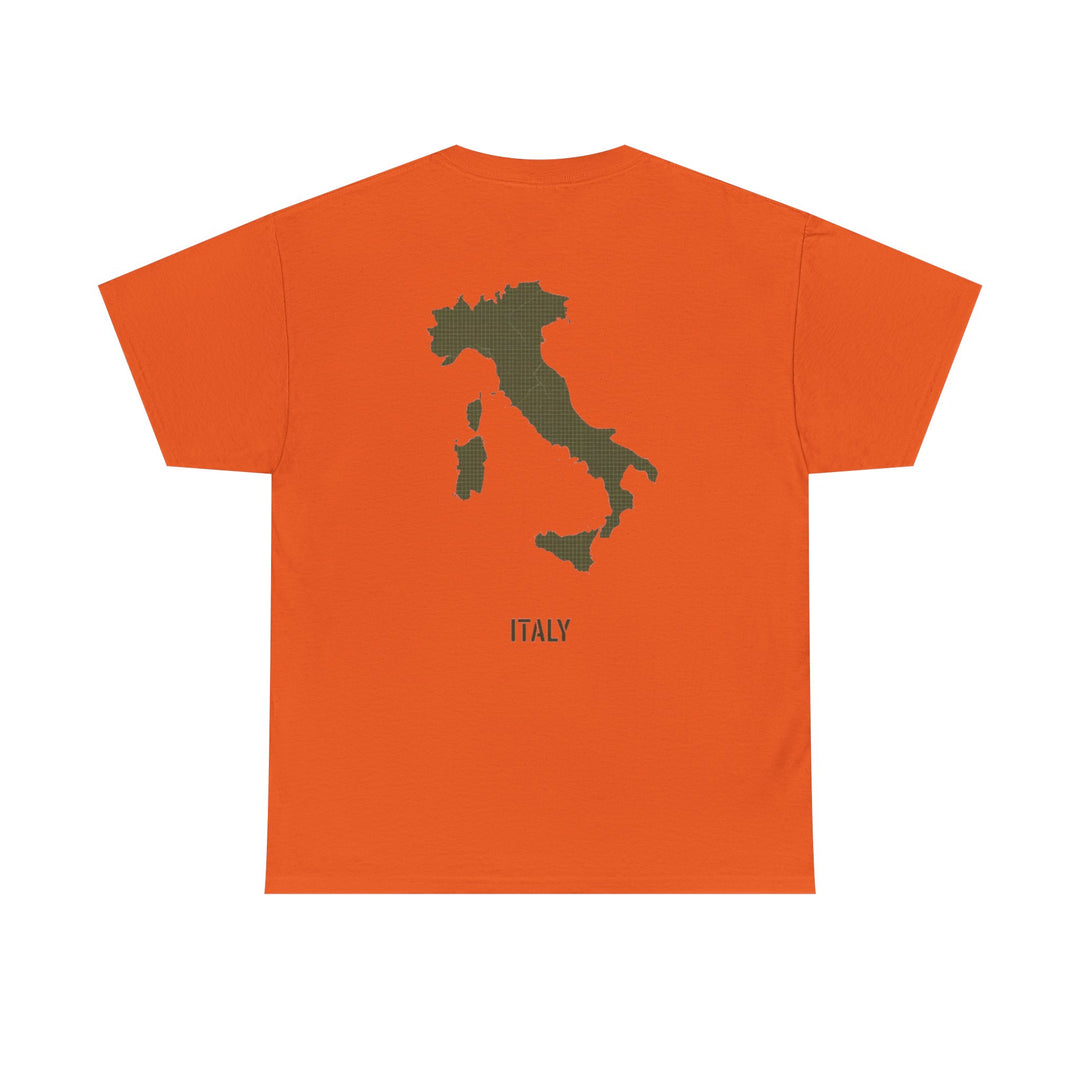 Italy Map T‑Shirt — Minimalist Travel Tee with &