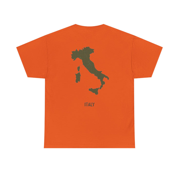 Italy Map T‑Shirt — Minimalist Travel Tee with &
