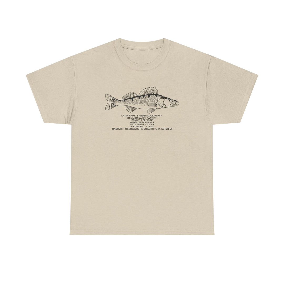 Walleye Fish (Zander) Illustration Tee | Fishing T-Shirt