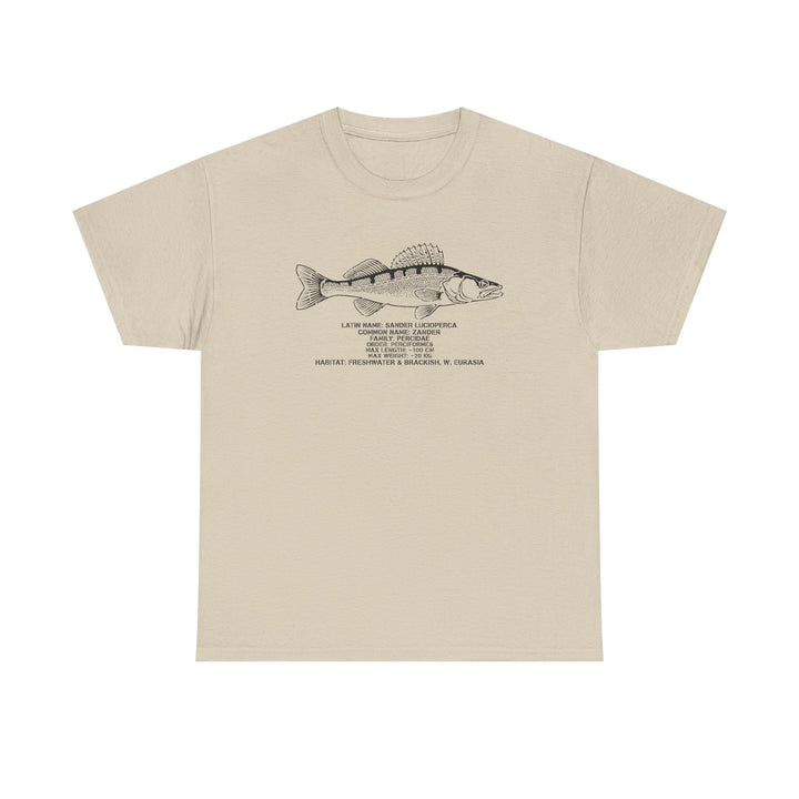 Walleye Fish (Zander) Illustration Tee | Fishing T-Shirt