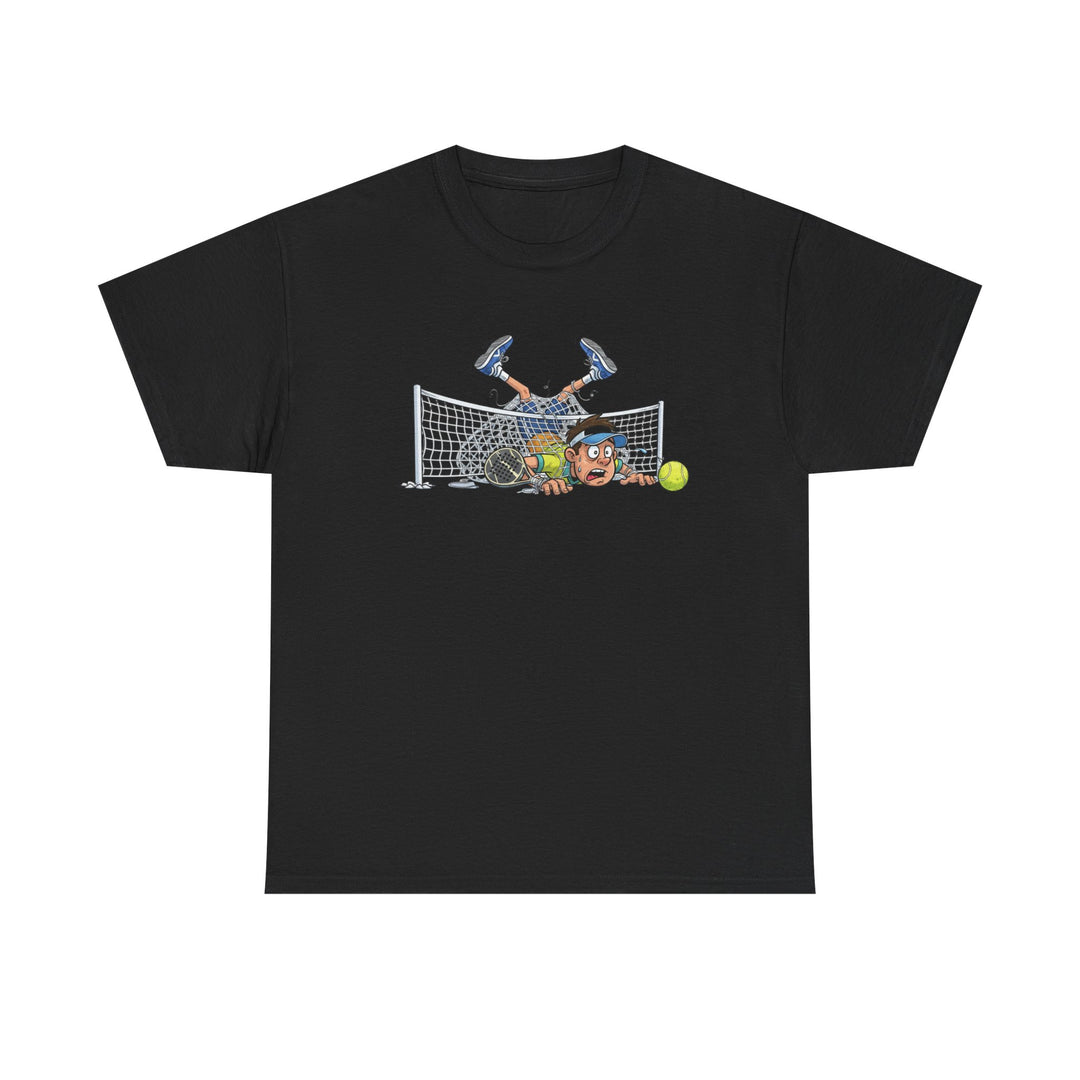 Padel Cartoon Goalie T-Shirt | Fun Padel Tee